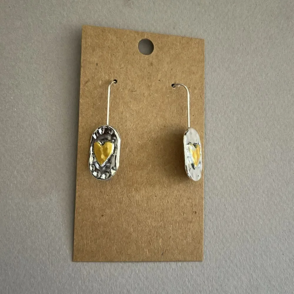 Boho Heart Earrings A1302